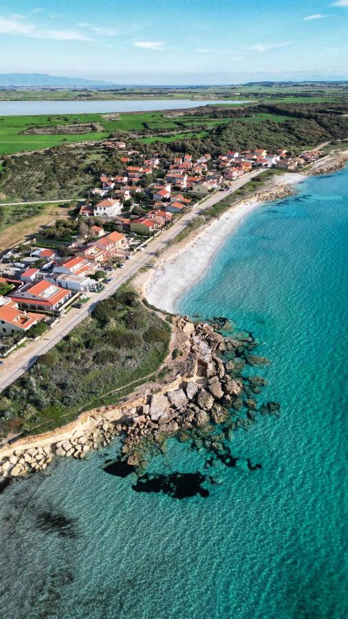 Fronte Mare S'Arena Scoada Leilighet Putzu Idu Eksteriør bilde