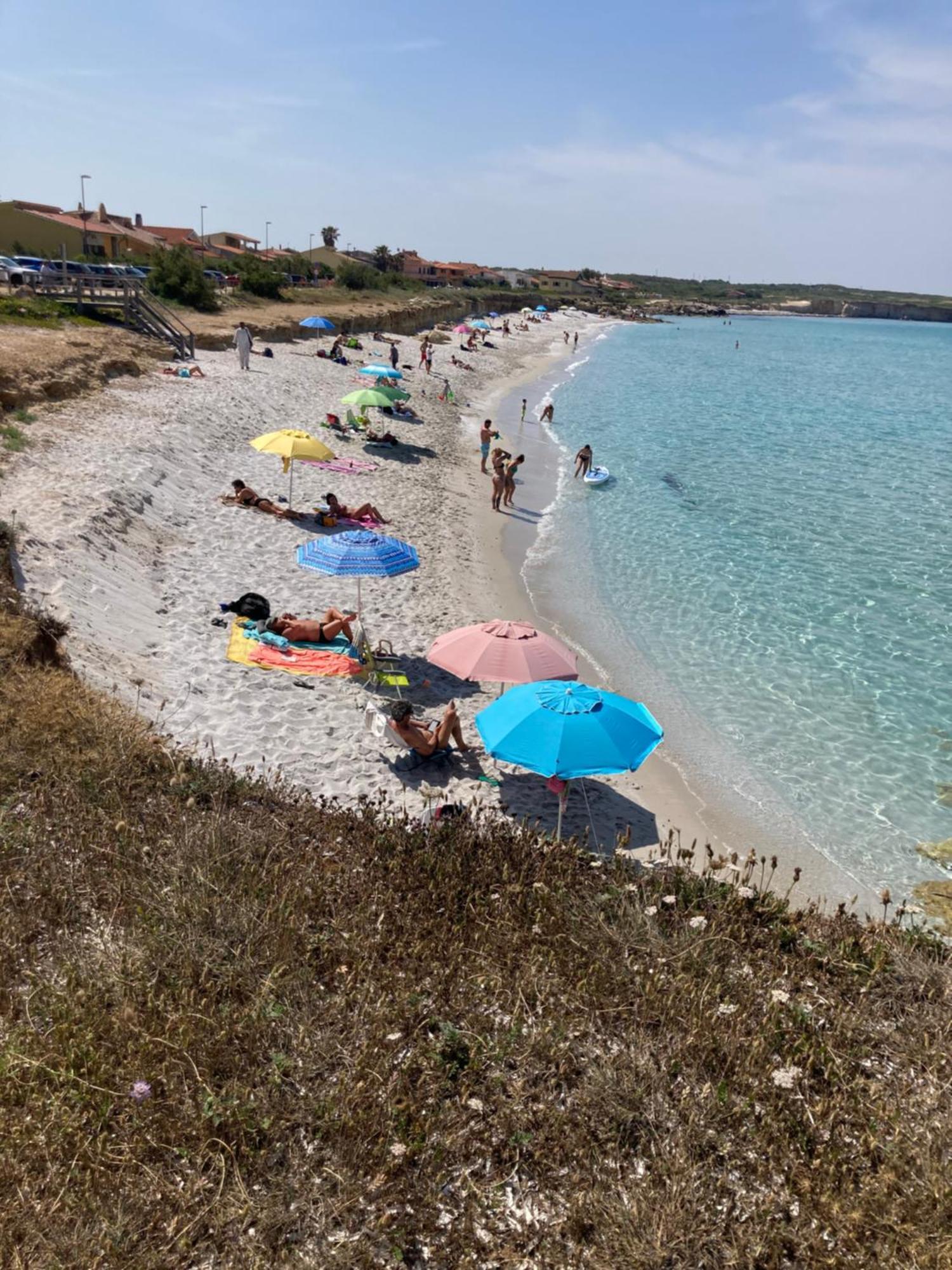 Fronte Mare S'Arena Scoada Leilighet Putzu Idu Eksteriør bilde